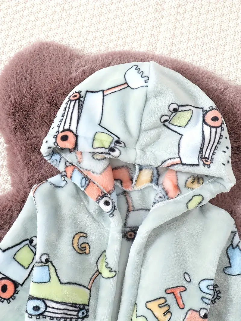 Peignoir éponge doux enfant