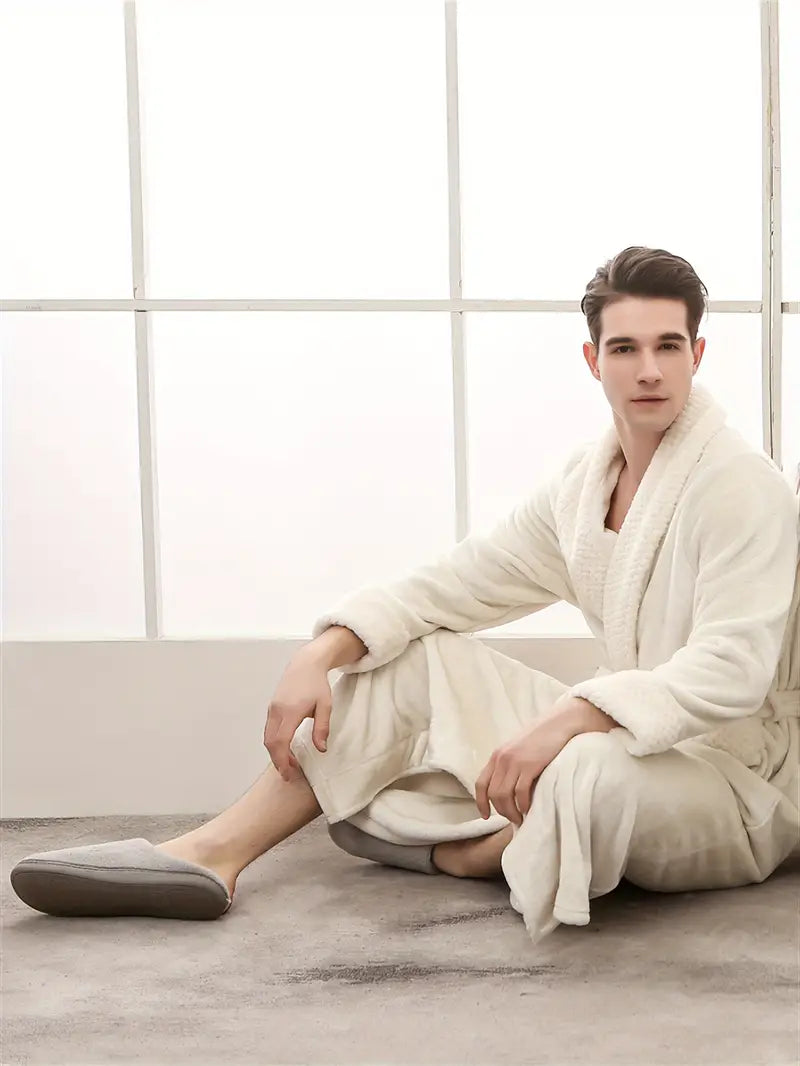 Peignoir confortable homme