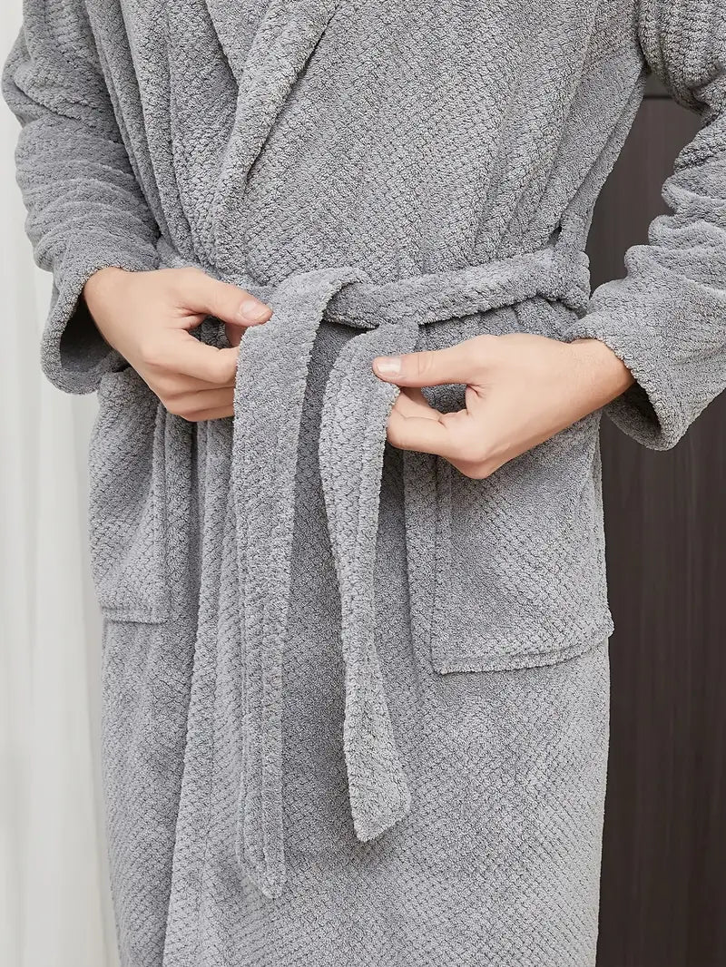 peignoir coton doux