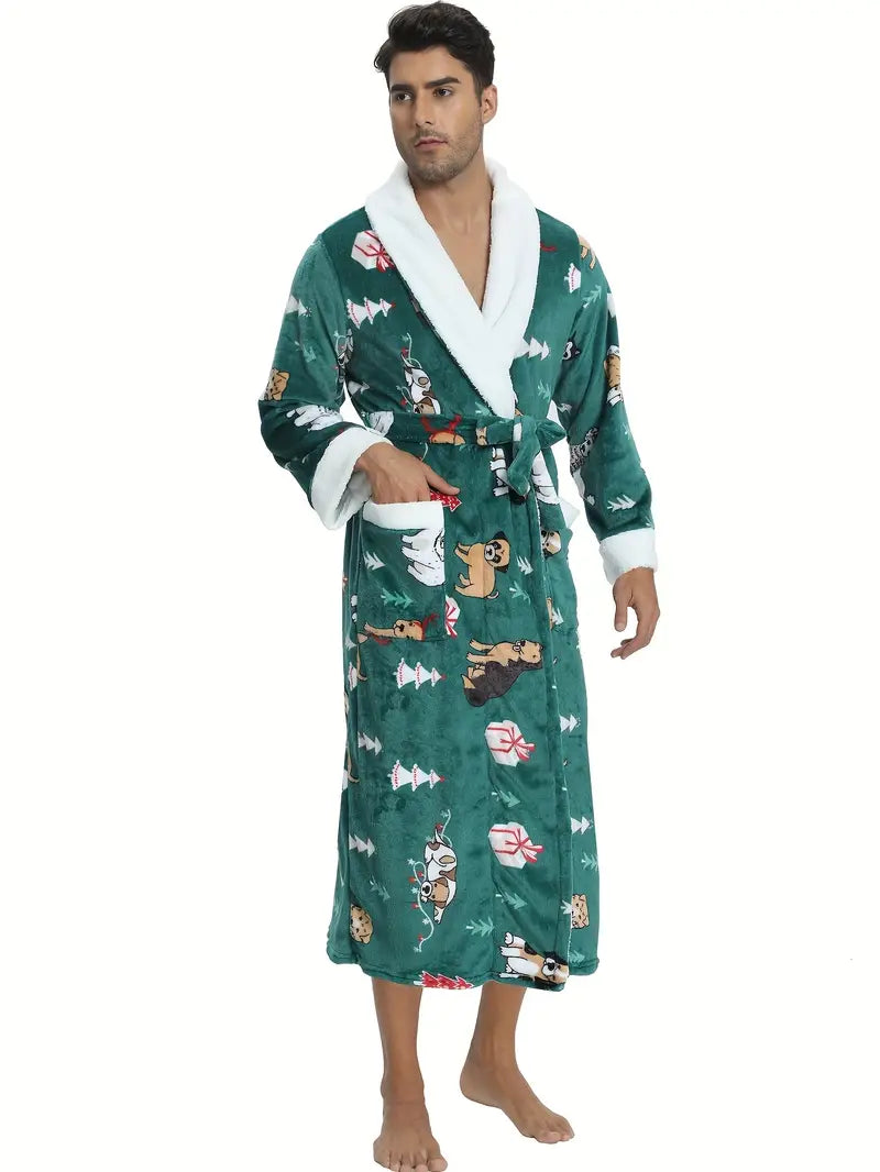 robe polaire festive