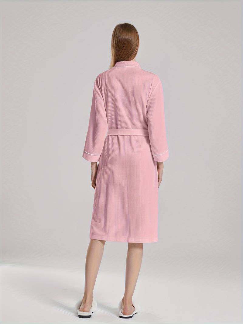 luxueux peignoir gaufré