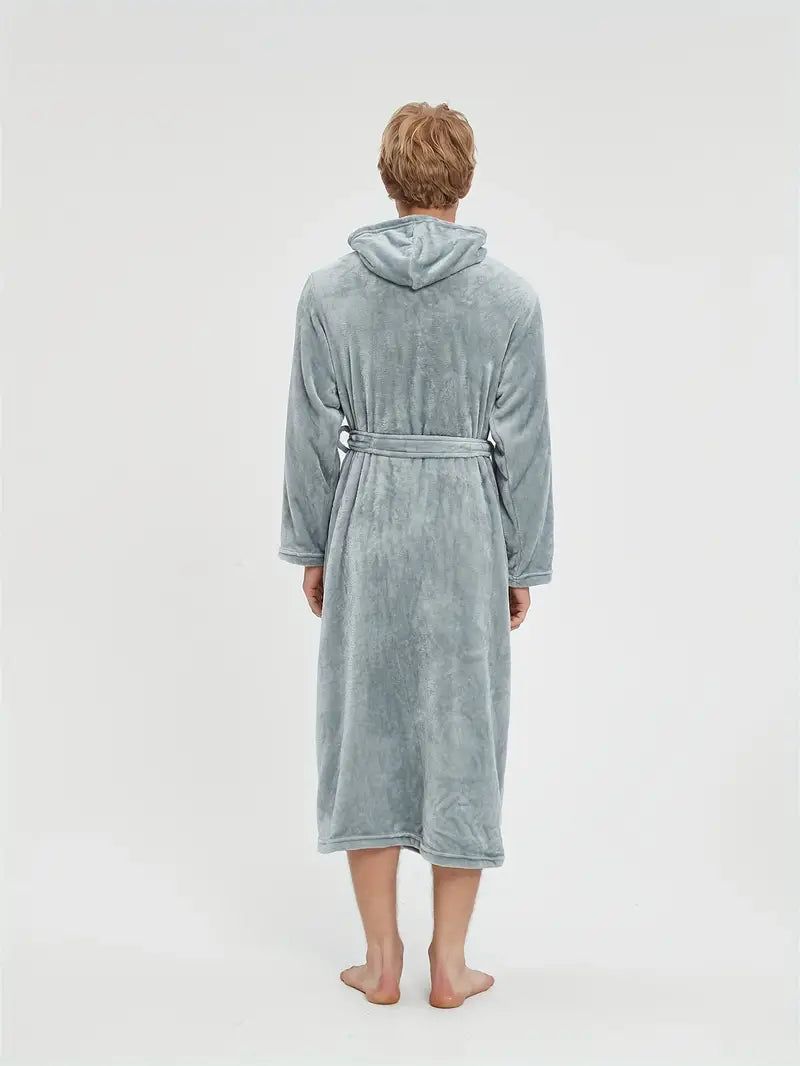 capuche peignoir polaire