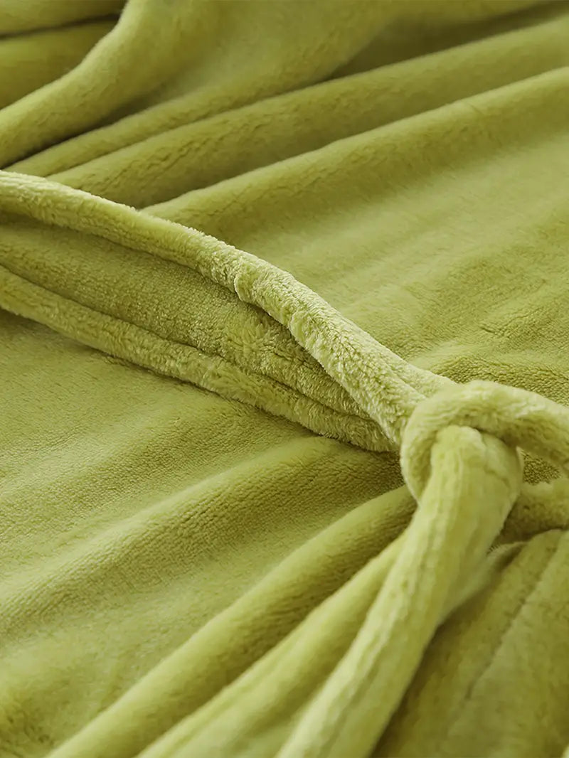 peignoir moelleux à capuche polaire