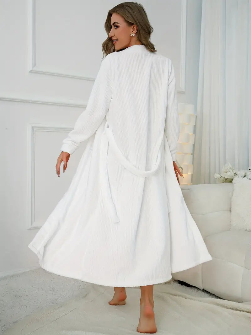 robe de bain nid d'abeille
