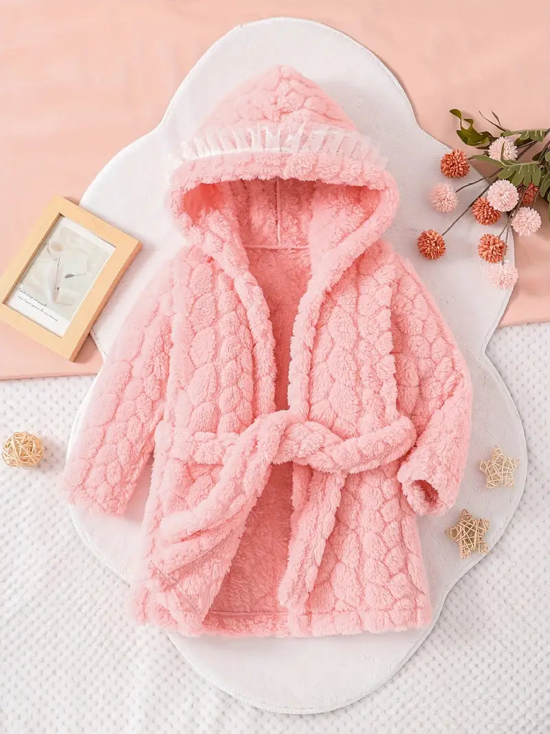 peignoir de bain enfant fille