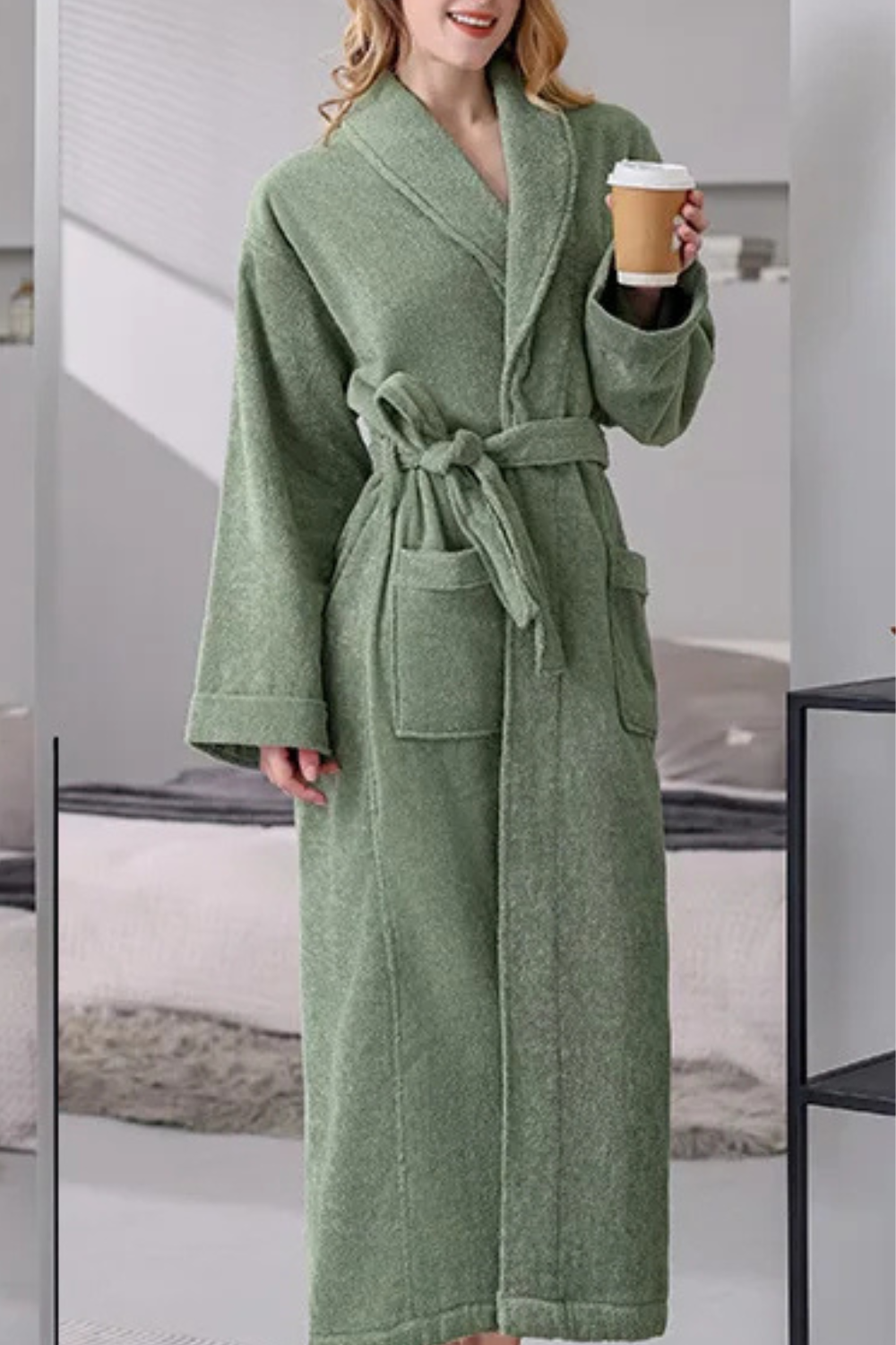 peignoir élégant pour femme