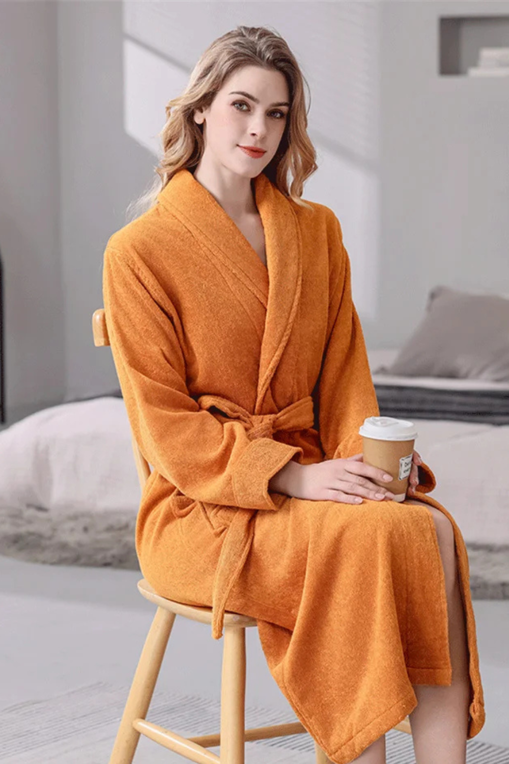 peignoir femme confort