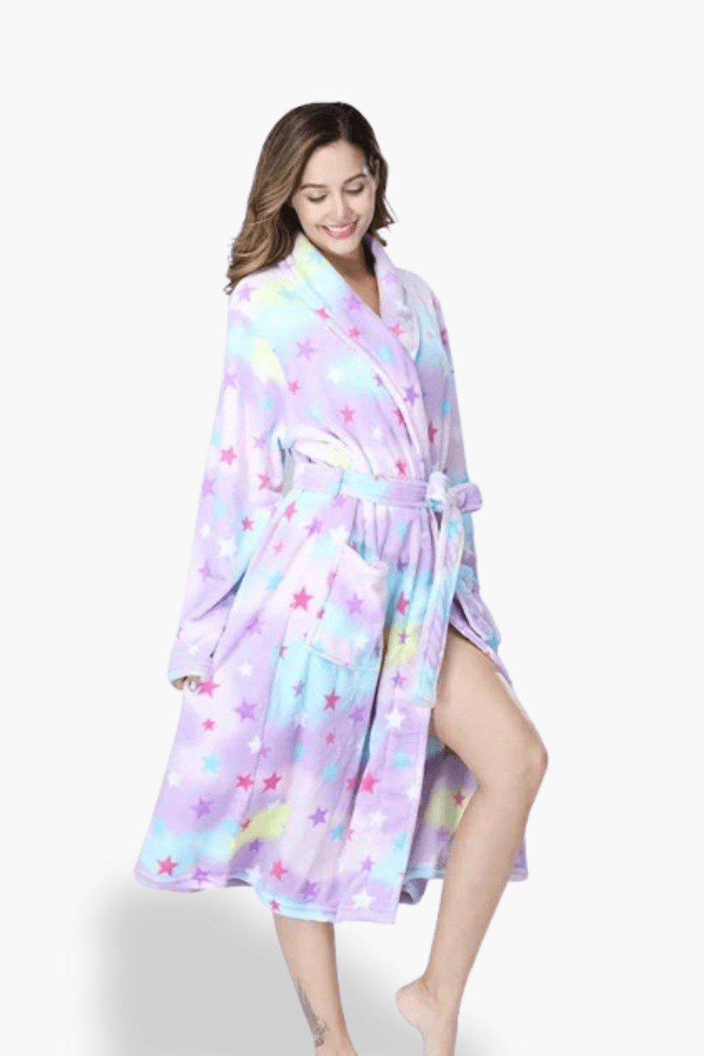 peignoir femme en coton léger