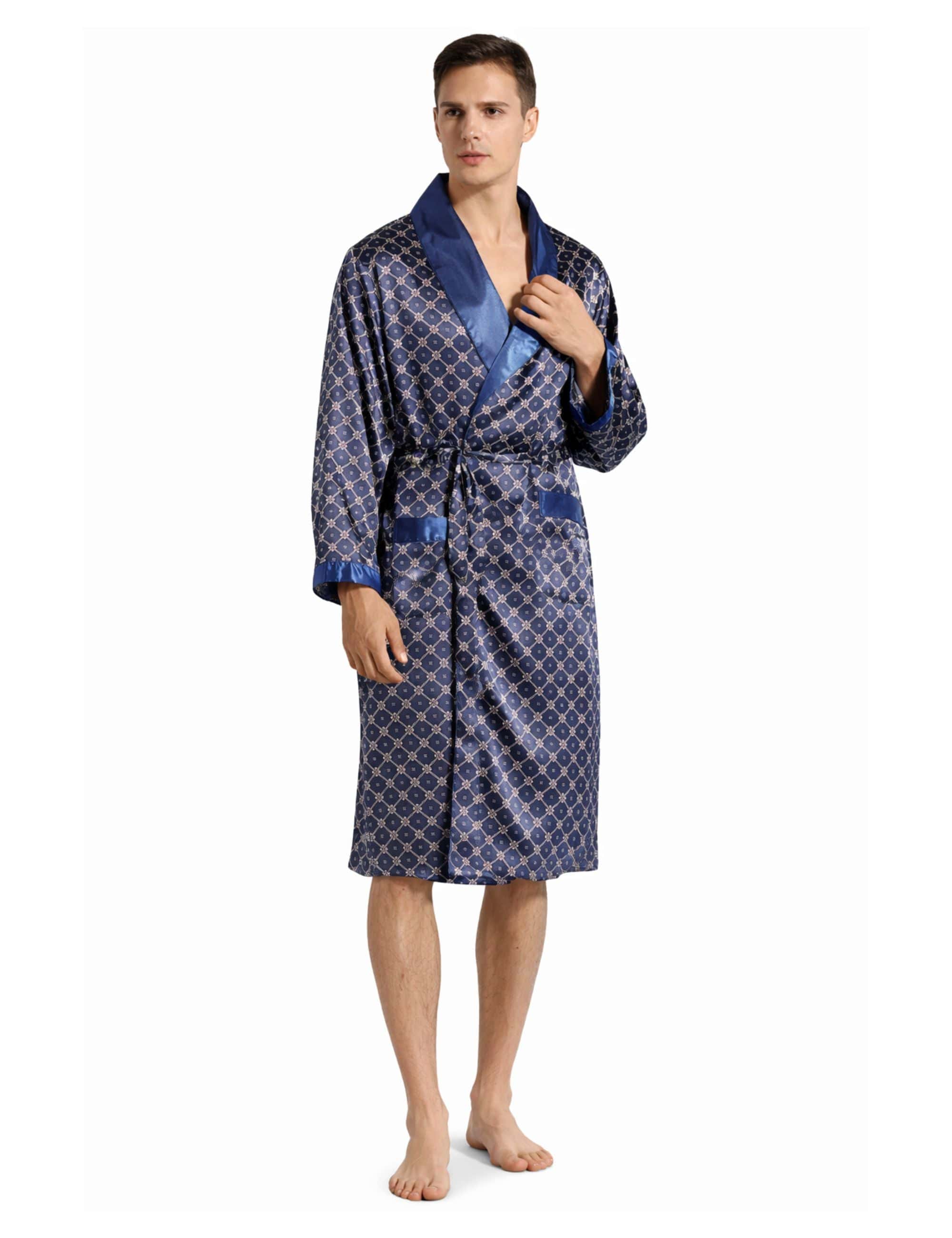 robe de chambre homme satin