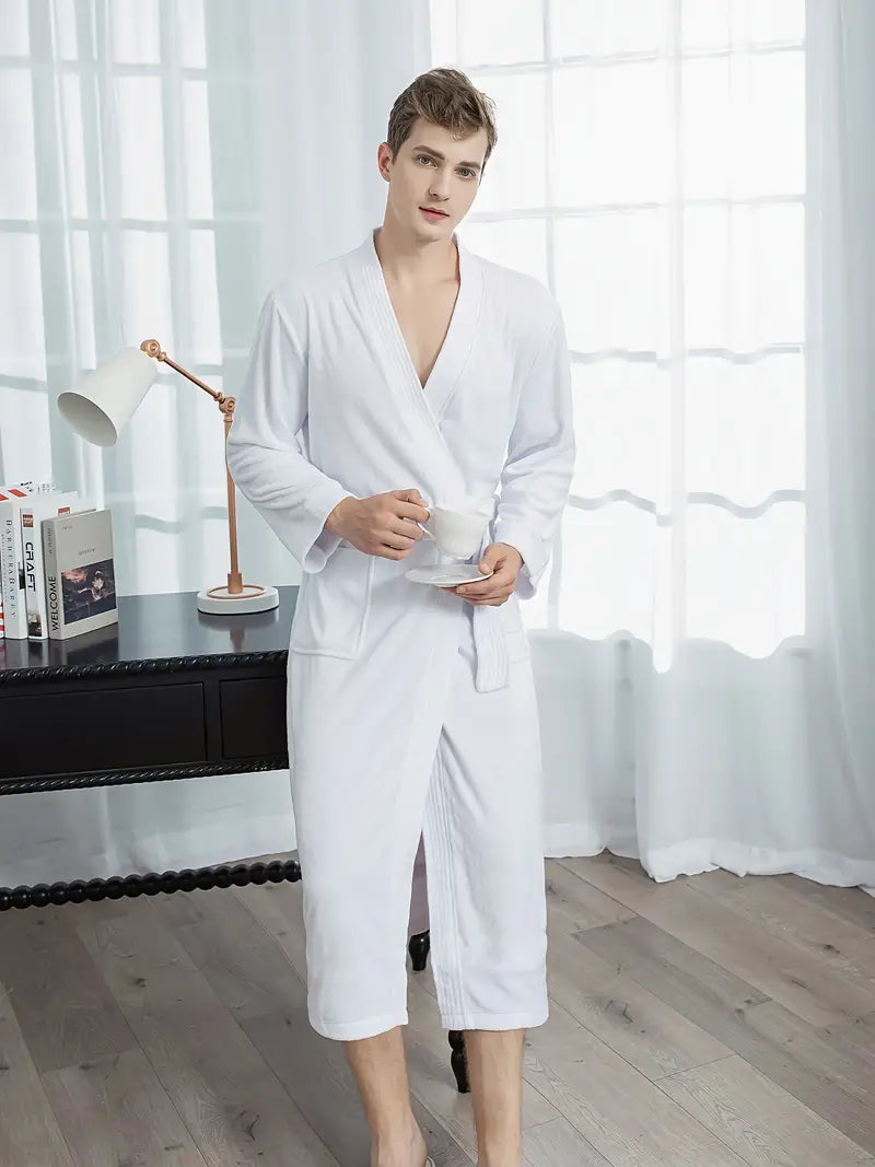peignoir de bain doux