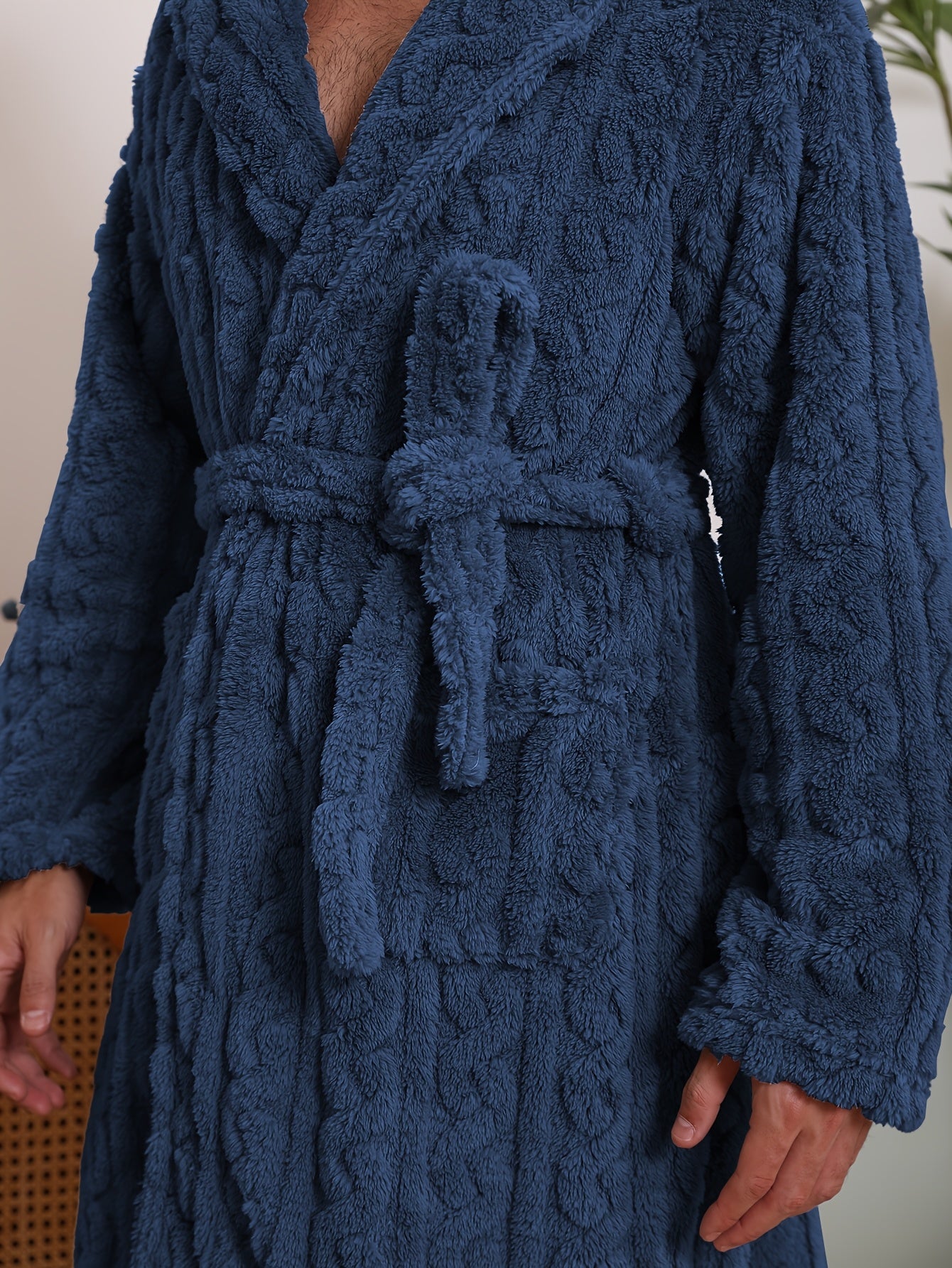 peignoir homme maison