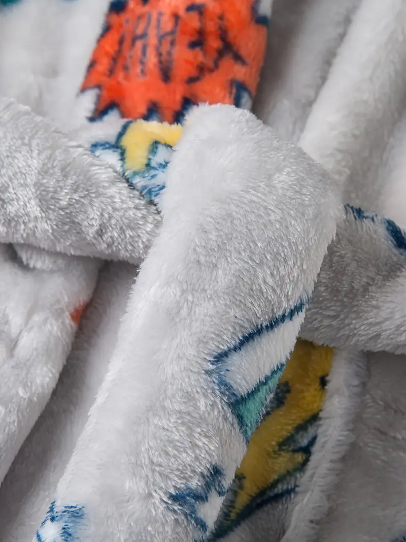 peignoir de bain gris pour enfant