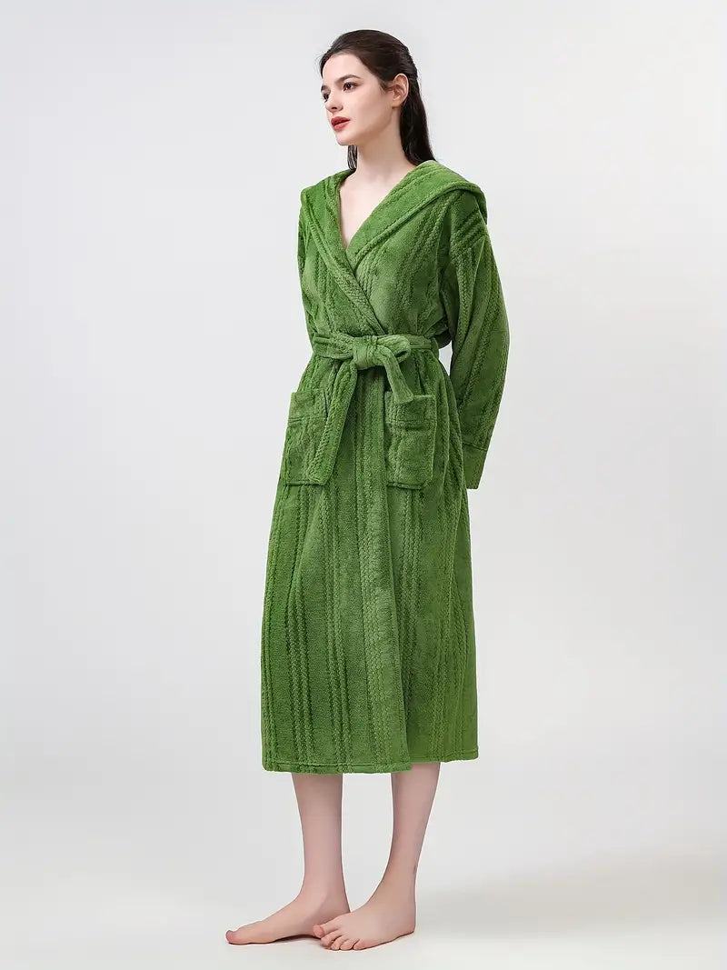 peignoir éponge bain