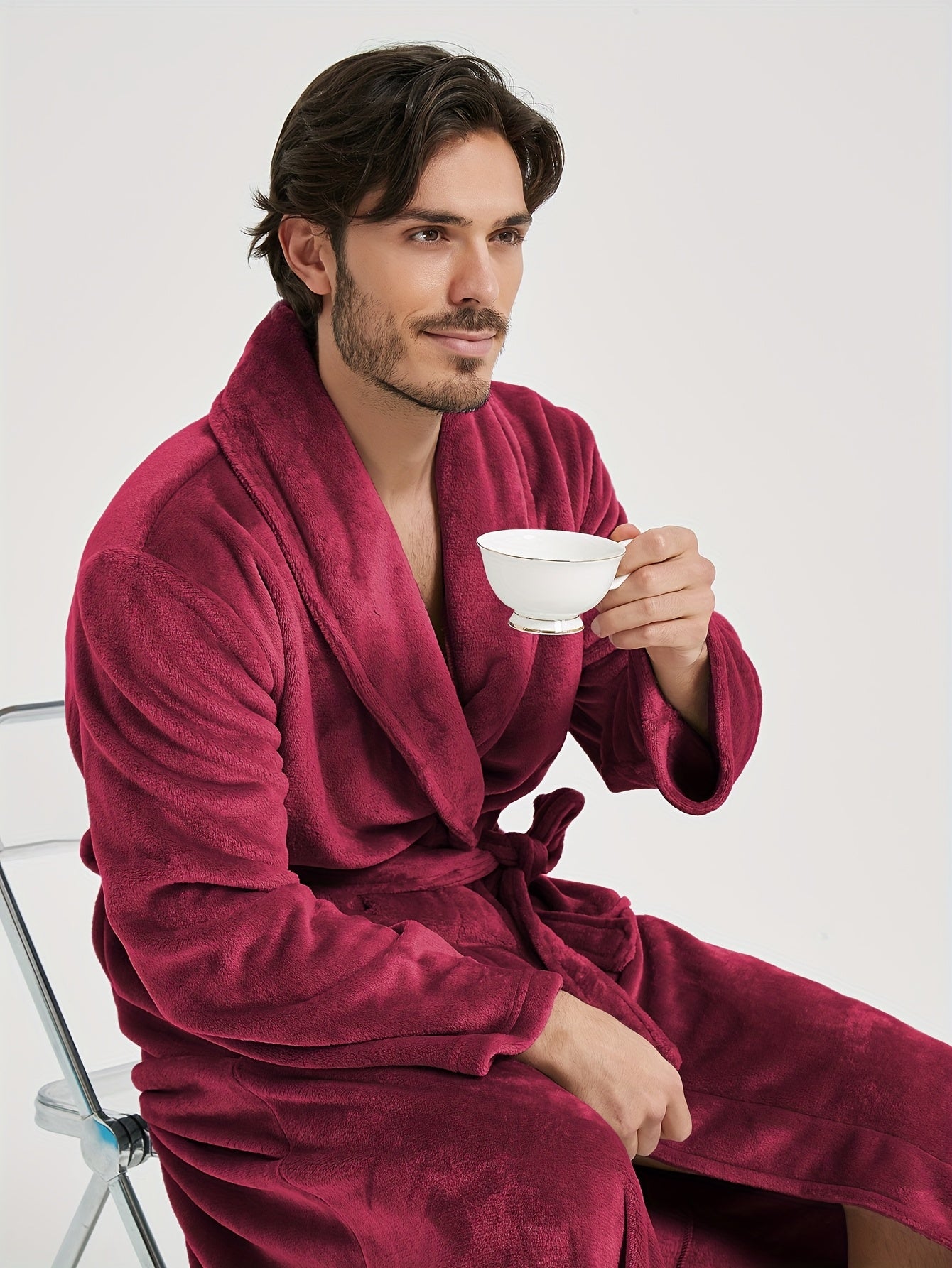 doux peignoir homme