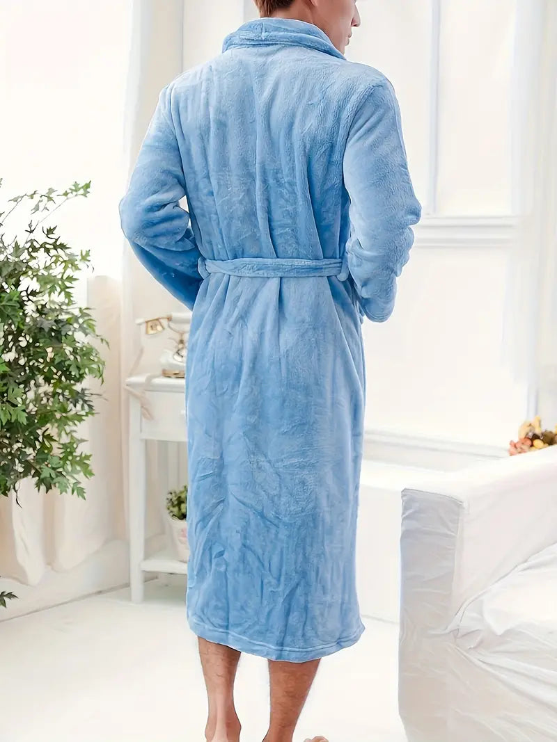 peignoir doux pour homme