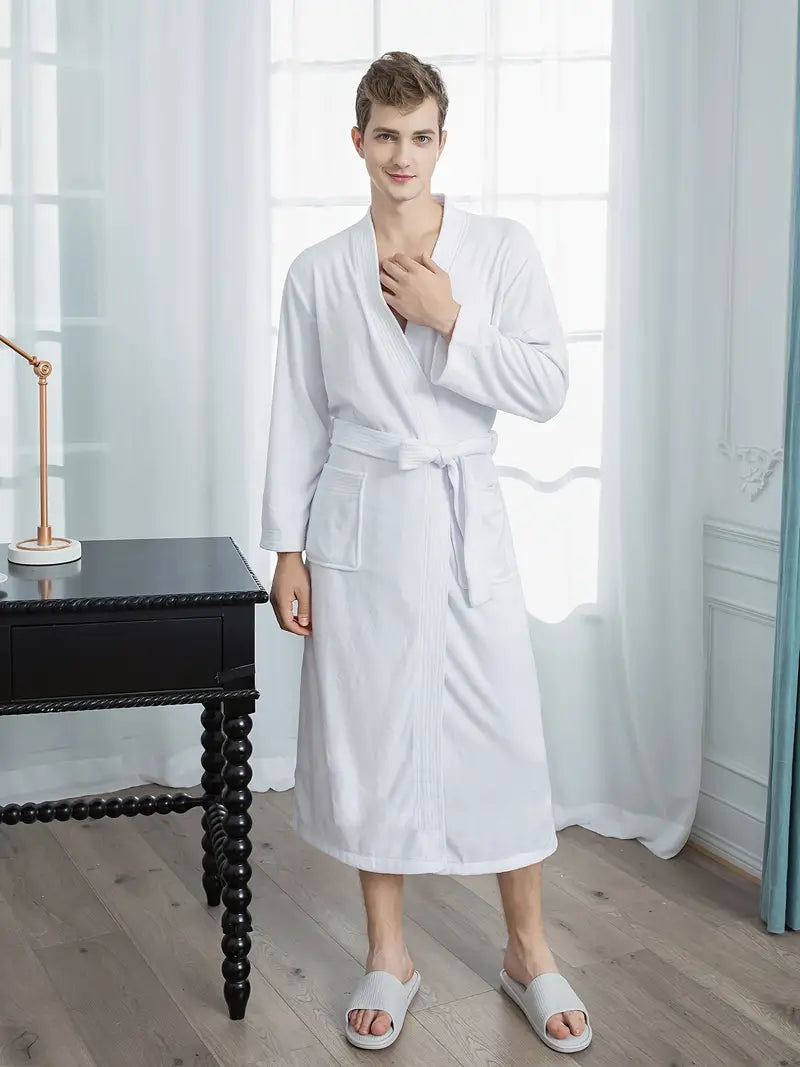 confort du peignoir en coton