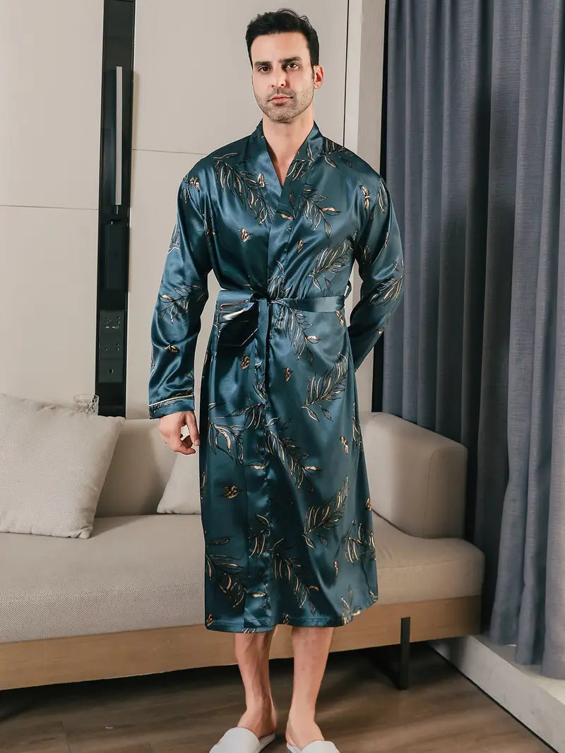 satin luxe peignoir