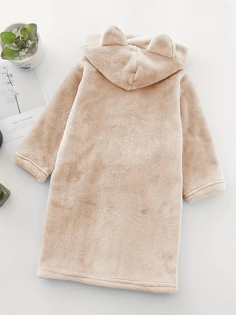 peignoir enfant confortable