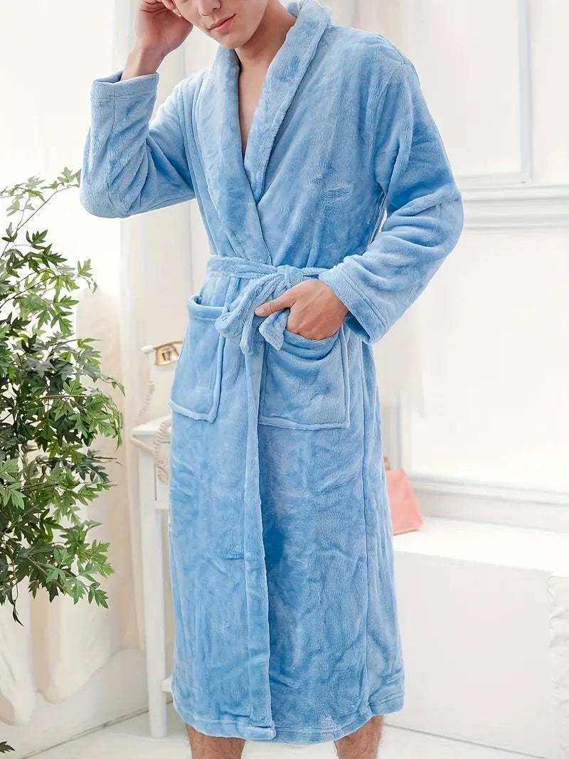 peignoir en éponge pour homme