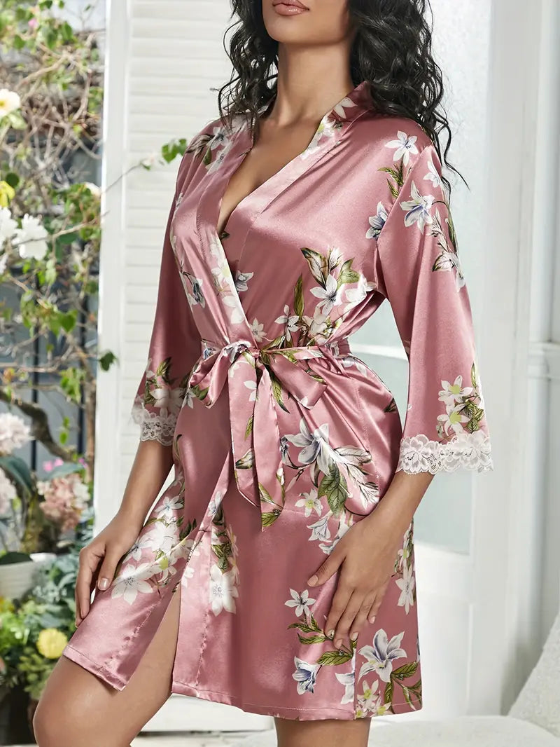 Peignoir femme élégant