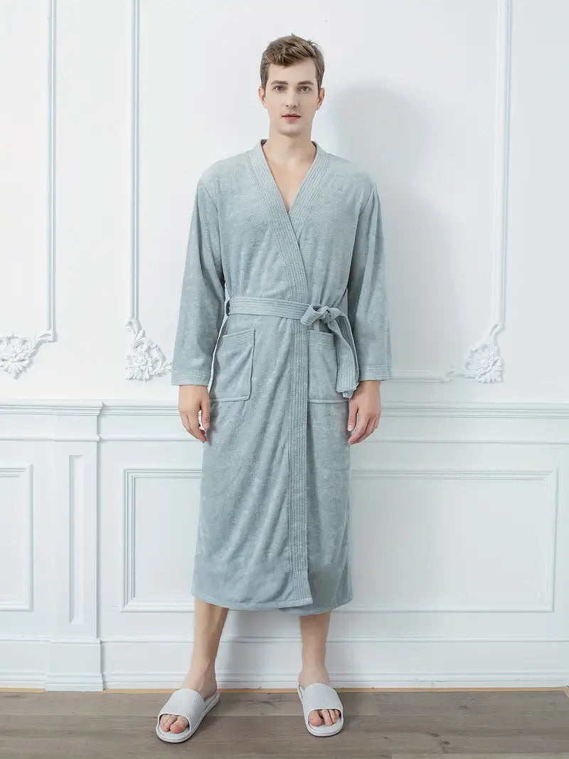 peignoir de luxe en coton