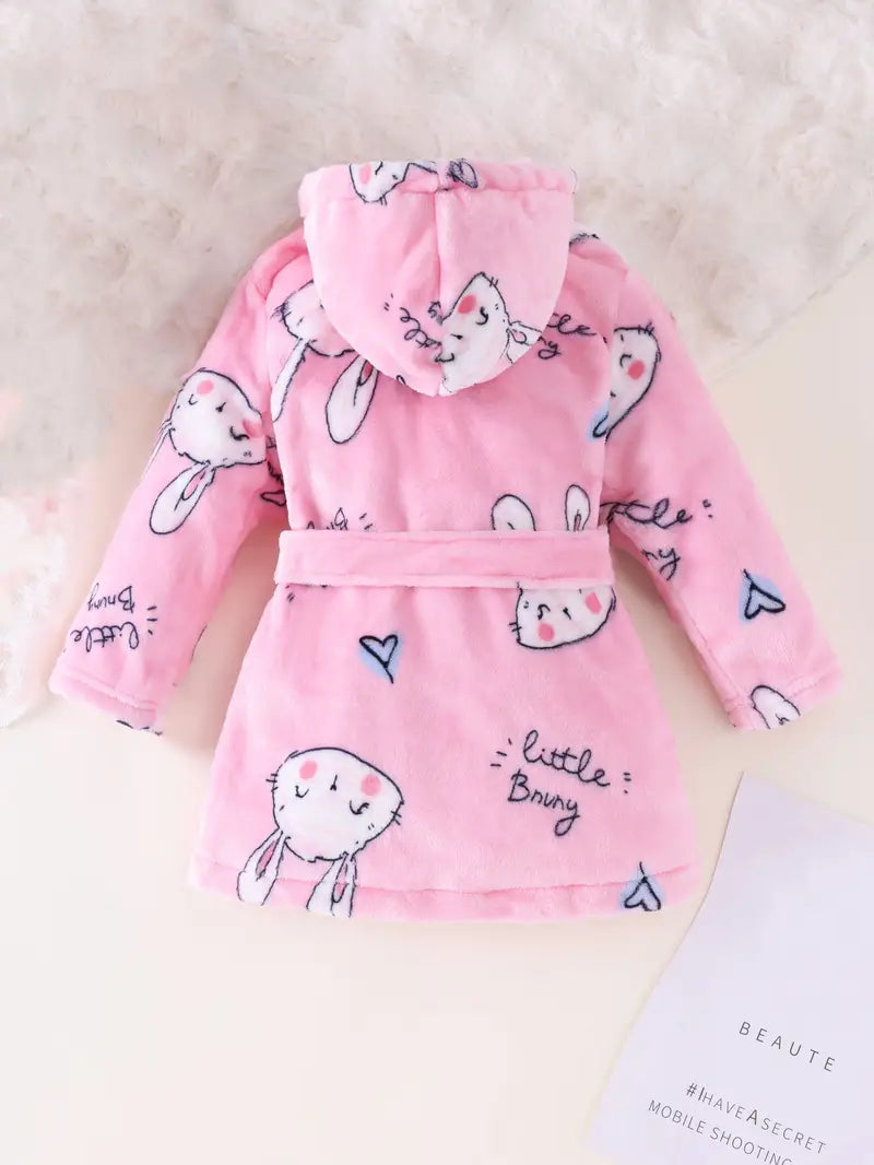 peignoir de bain enfant doux