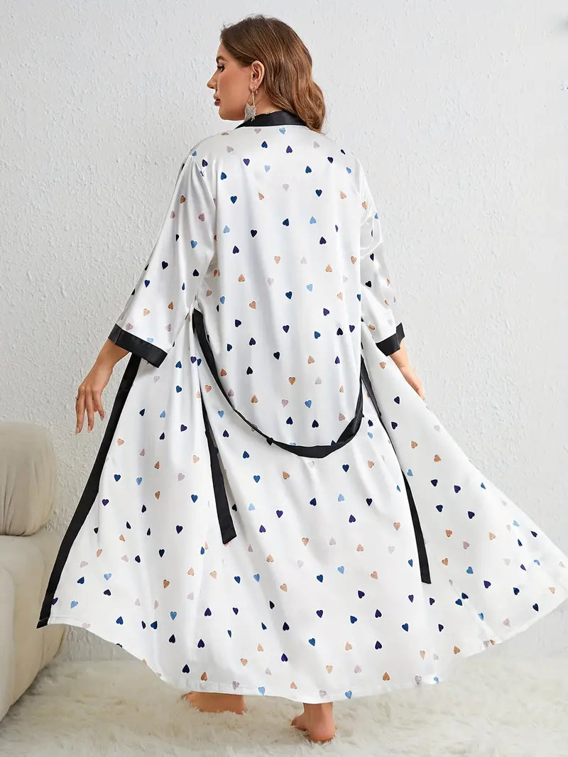 grande taille peignoir bain