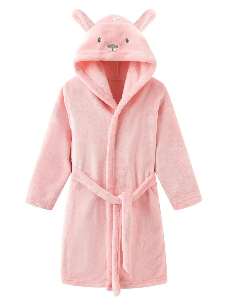 peignoir doux oreille lapin
