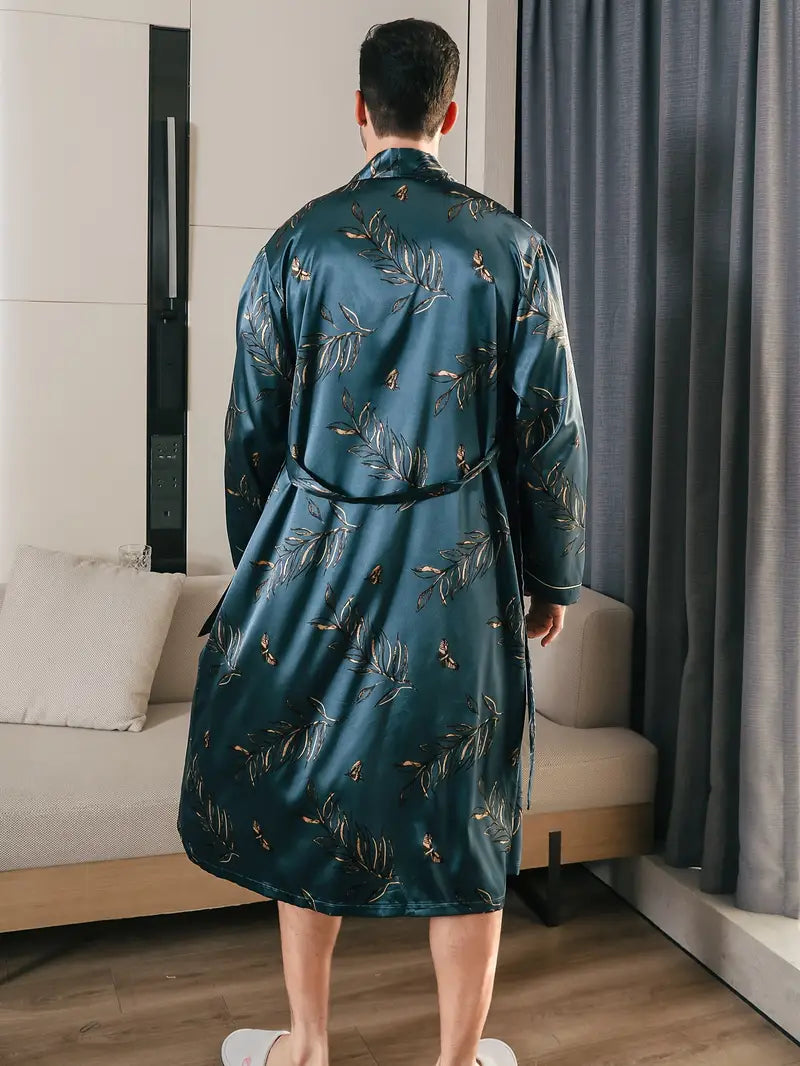 confort peignoir satin