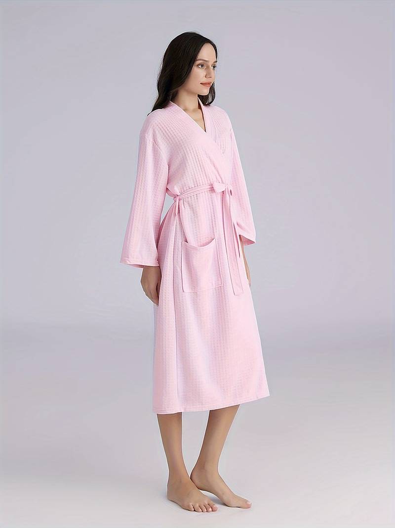 peignoir bain style et confort