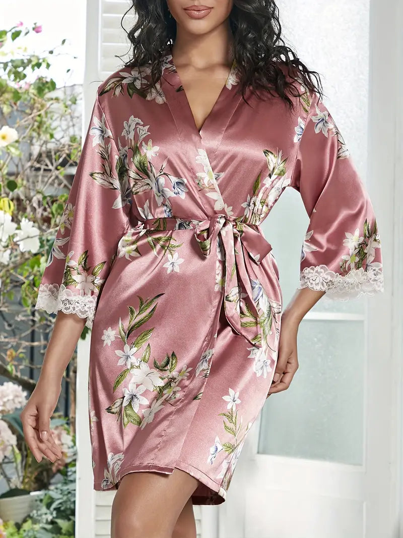 Vêtement d'intérieur floral