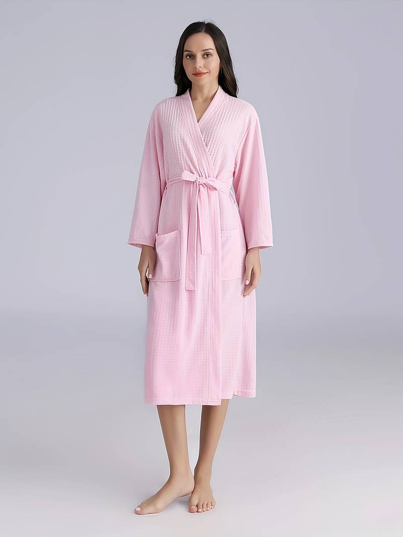 peignoir de bain enveloppant