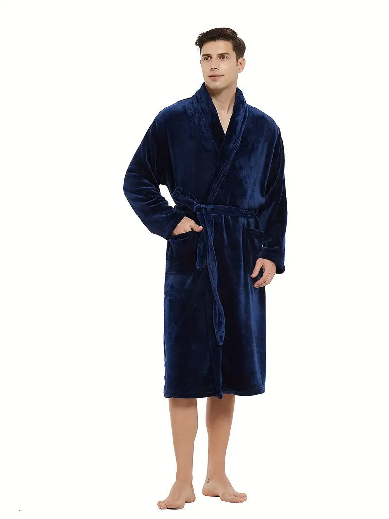 peignoir pour hommes en éponge