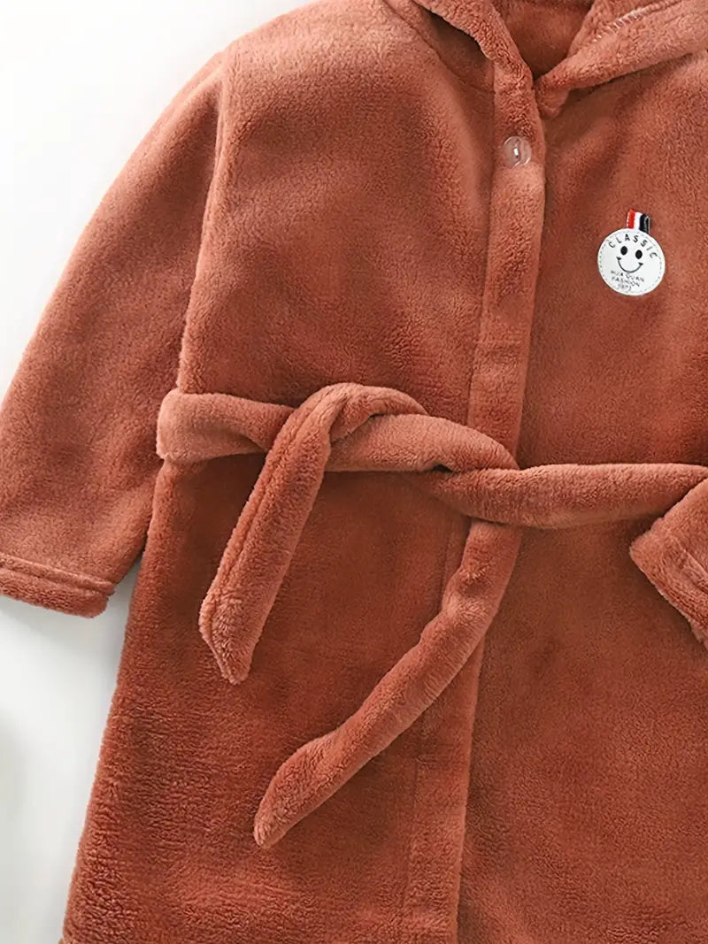 peignoir enfant doux et chaud