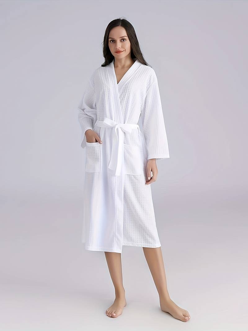 peignoir de salle de bain élégant