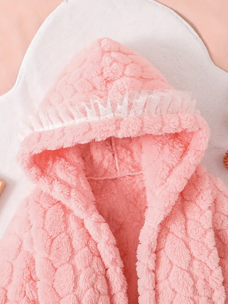 peignoir bain fille
