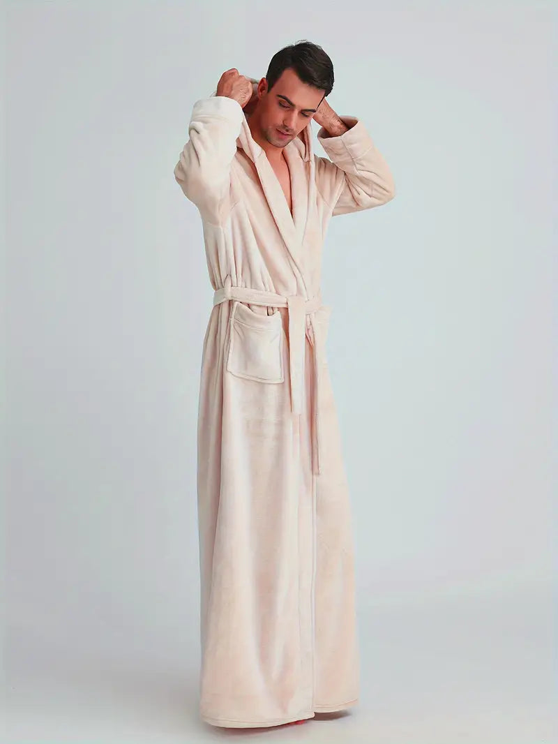 peignoir cocooning en polaire