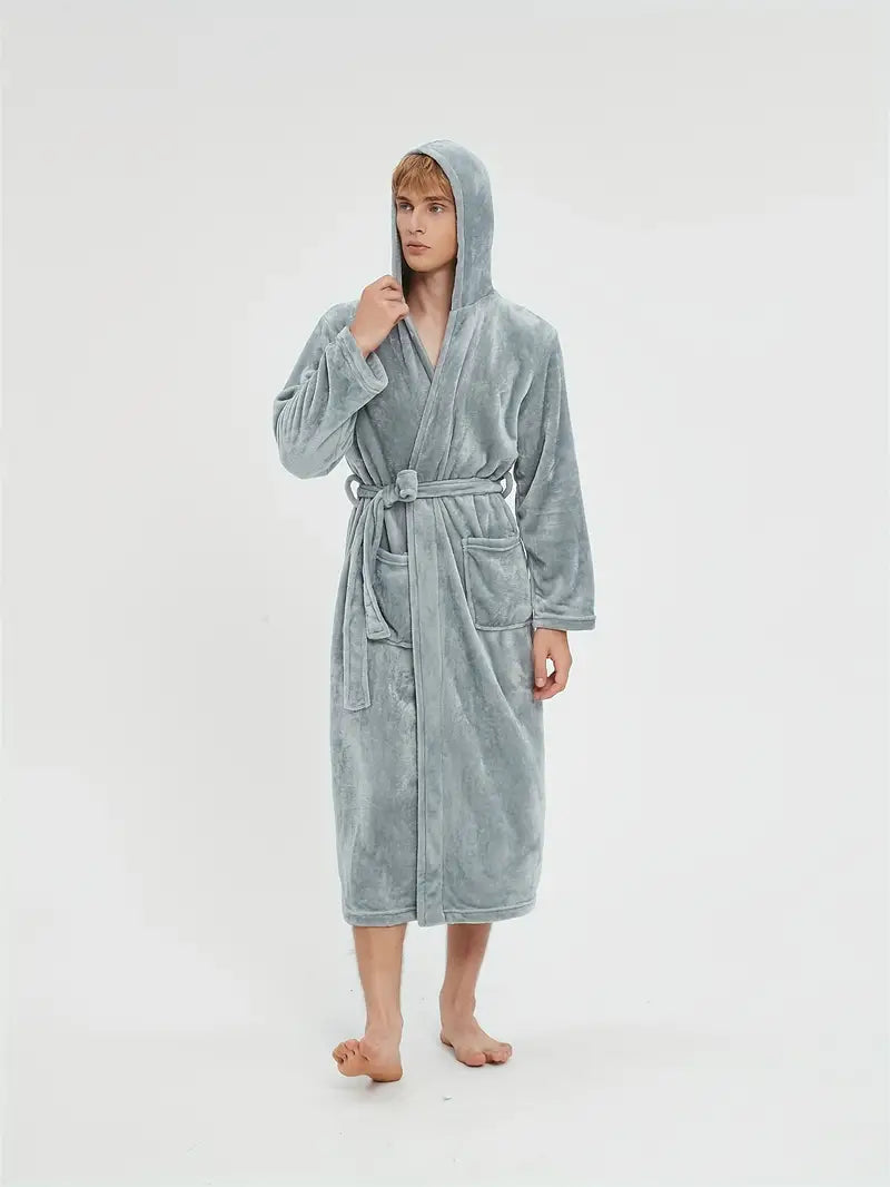 peignoir polaire pour hommes