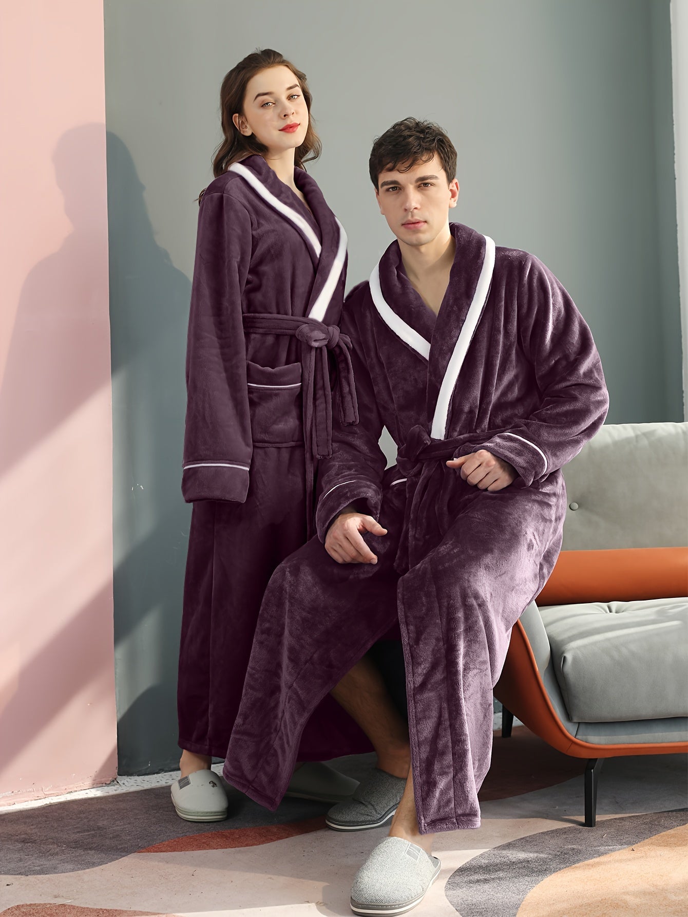 peignoir confort homme