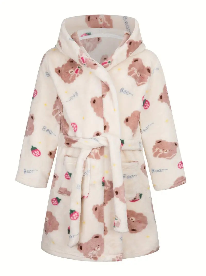 peignoir enfant polaire
