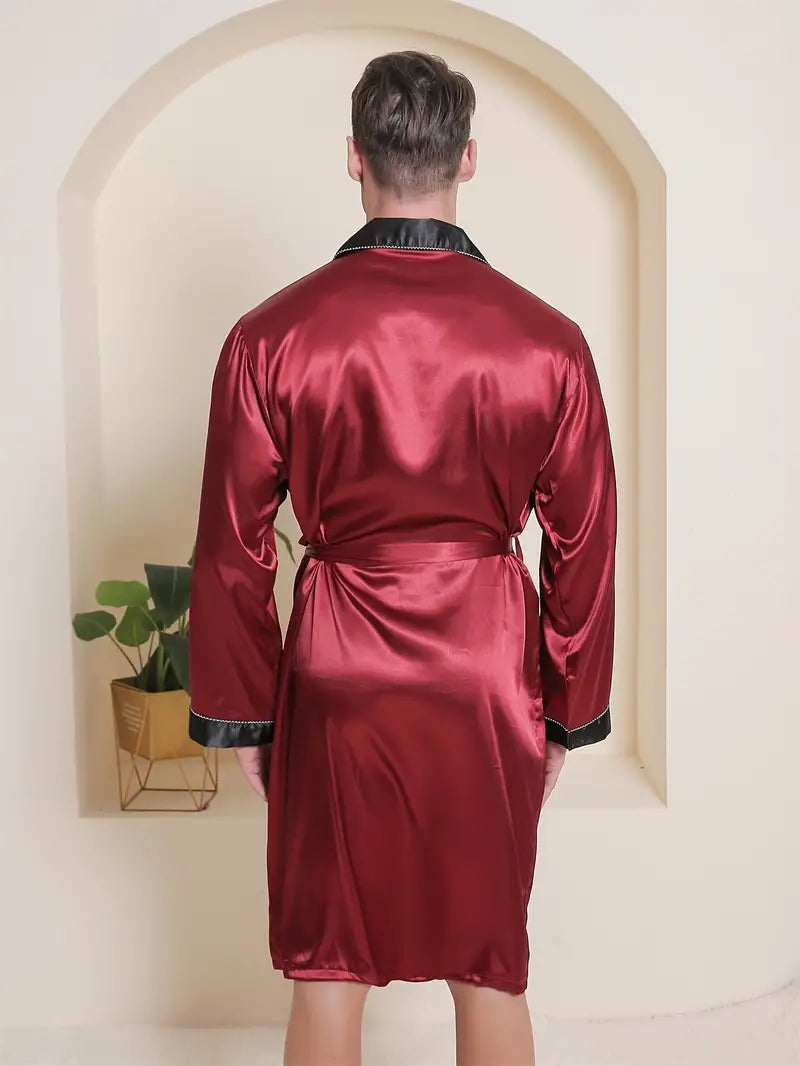 peignoir tendance rouge