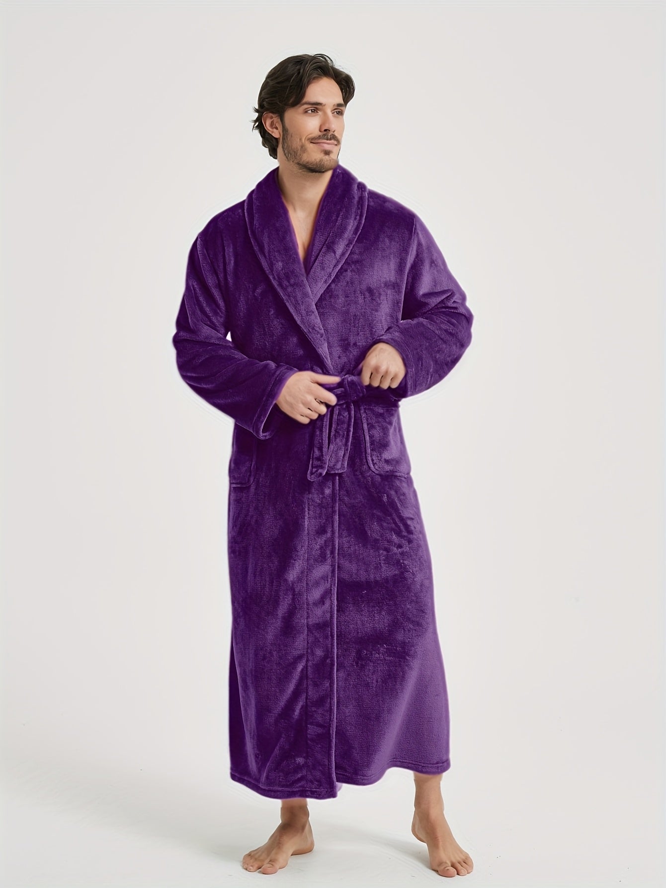 peignoir polaire confort