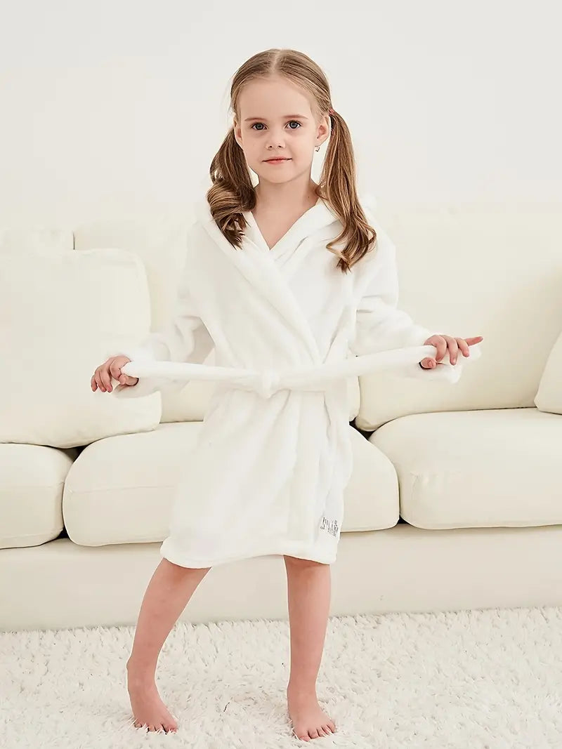 peignoir de bain enfant polaire