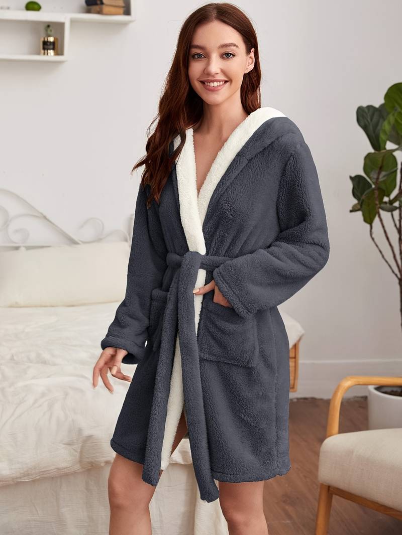 peignoir éponge luxe