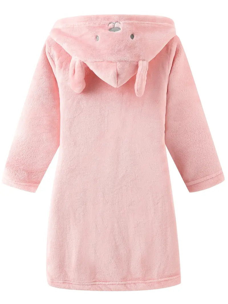 peignoir éponge enfant lapin