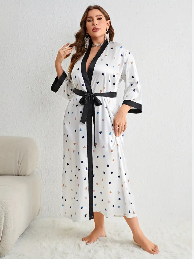 peignoir confort bain élégance