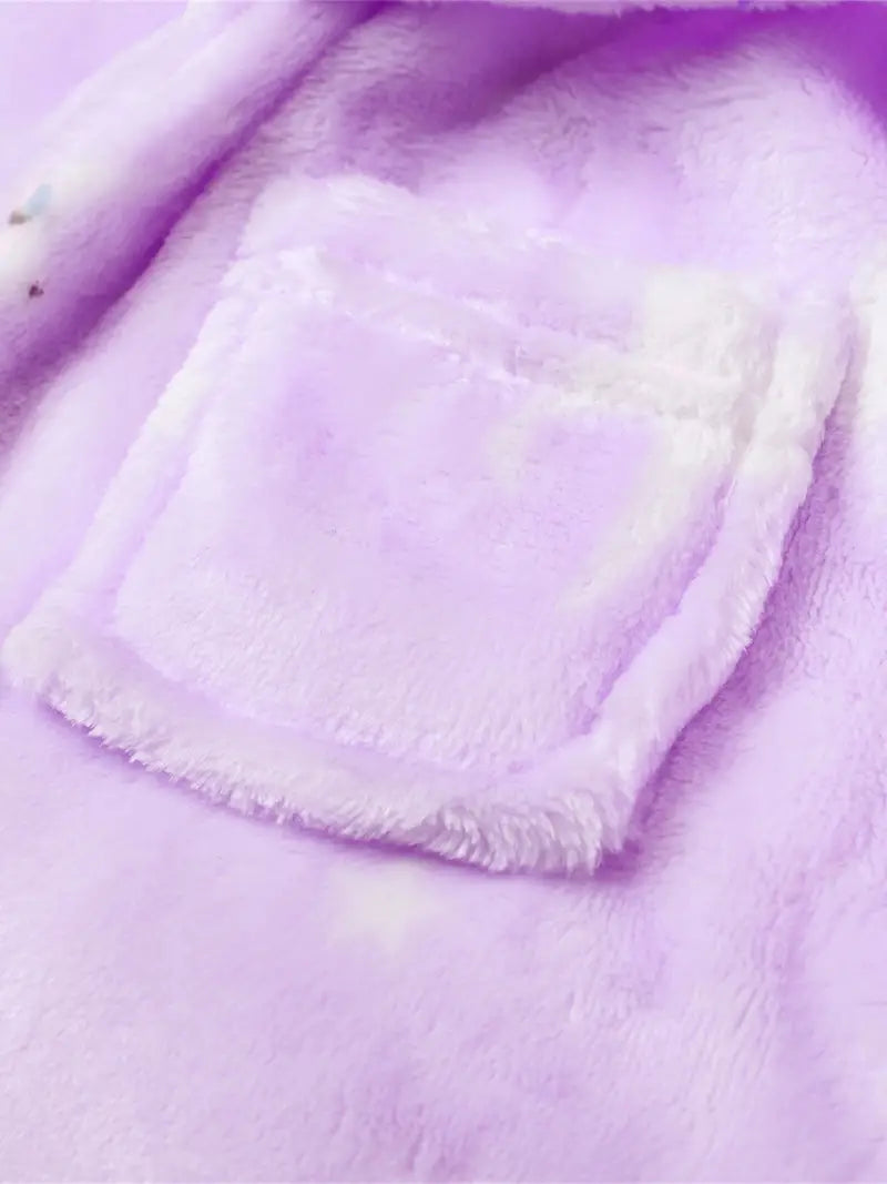 peignoir enfant à ceinture