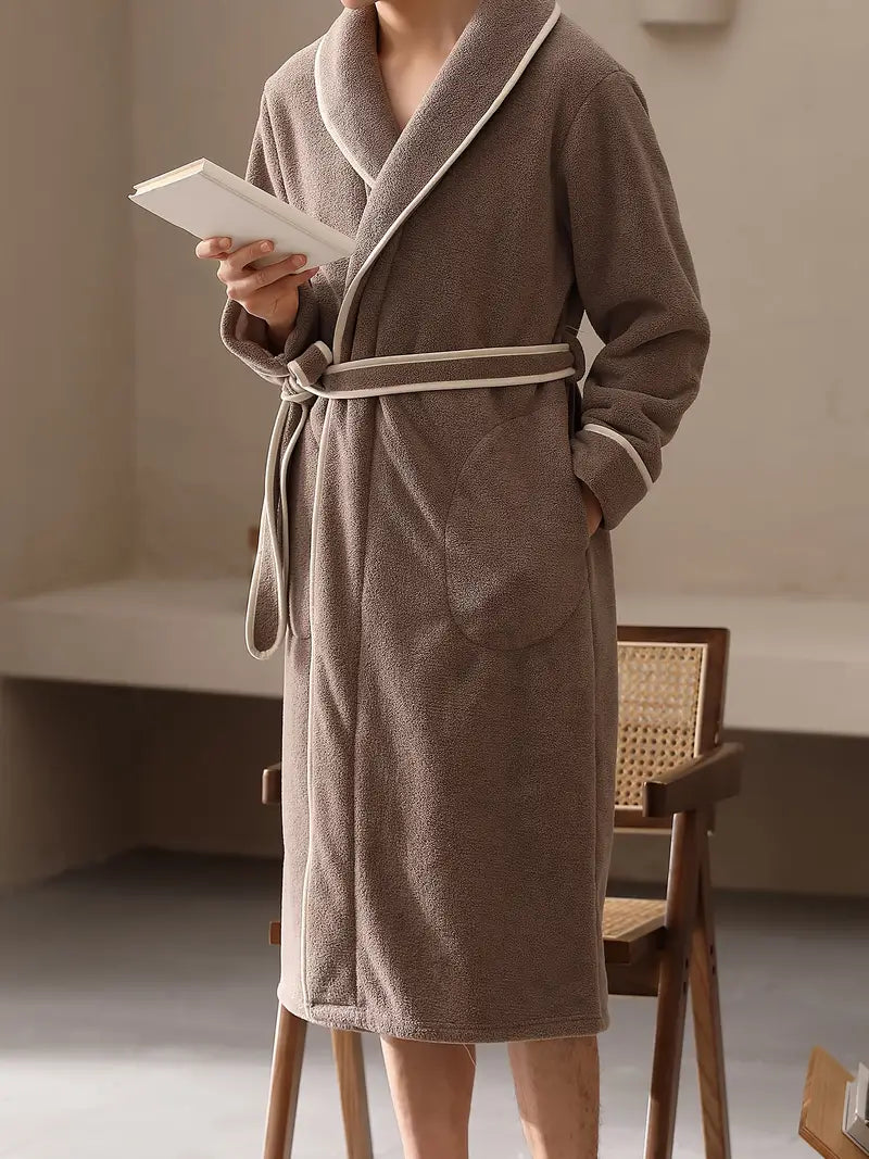 peignoir en polaire premium