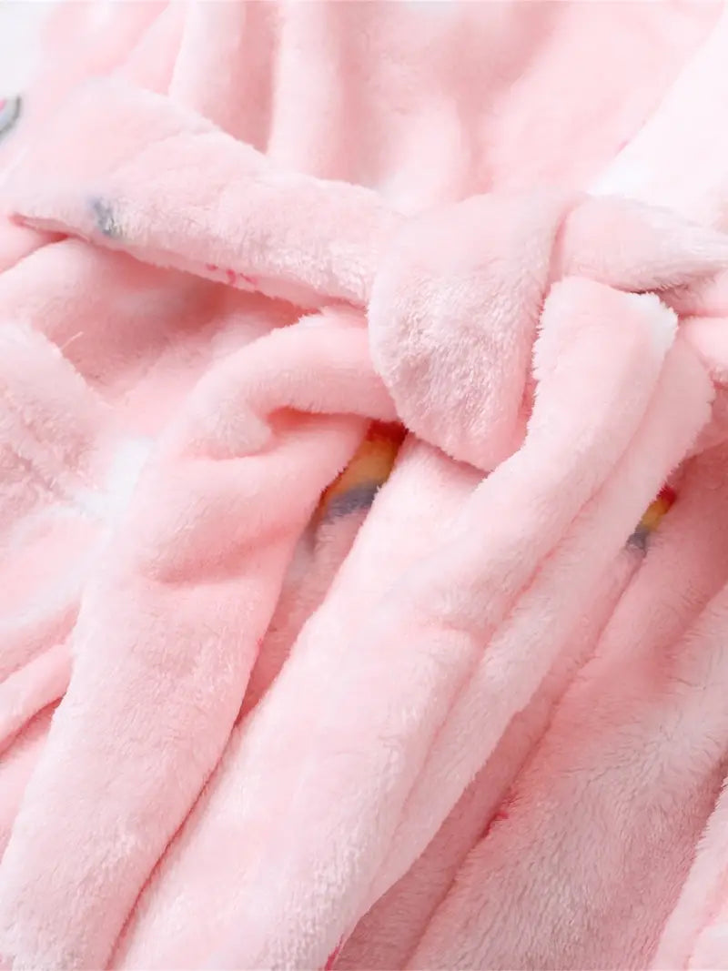 peignoir doux pour fille