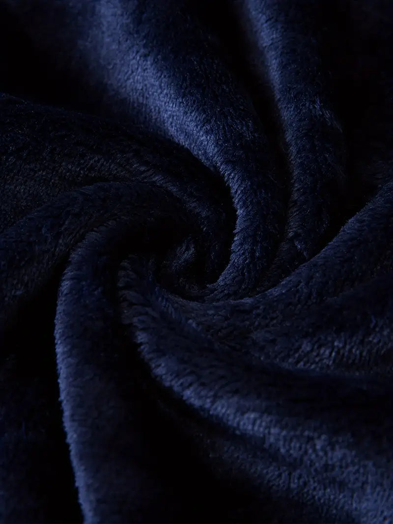 confort peignoir enfant bleu
